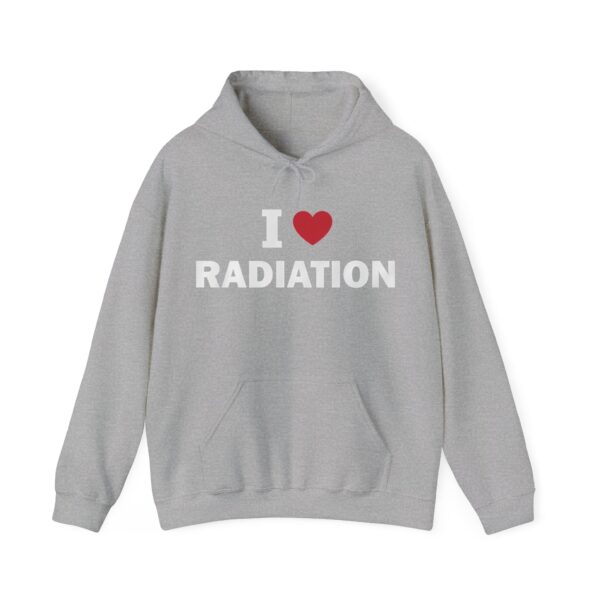 I love radiation Hoodie #DGi43 - Image 4