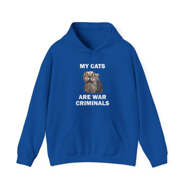 My cats are war criminals Hoodie #DGi41 - Image 2