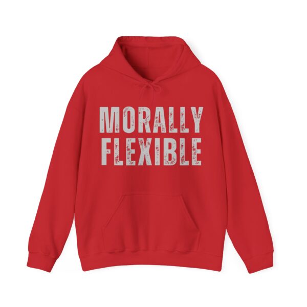 Morally flexible Hoodie #DGi39 - Image 2