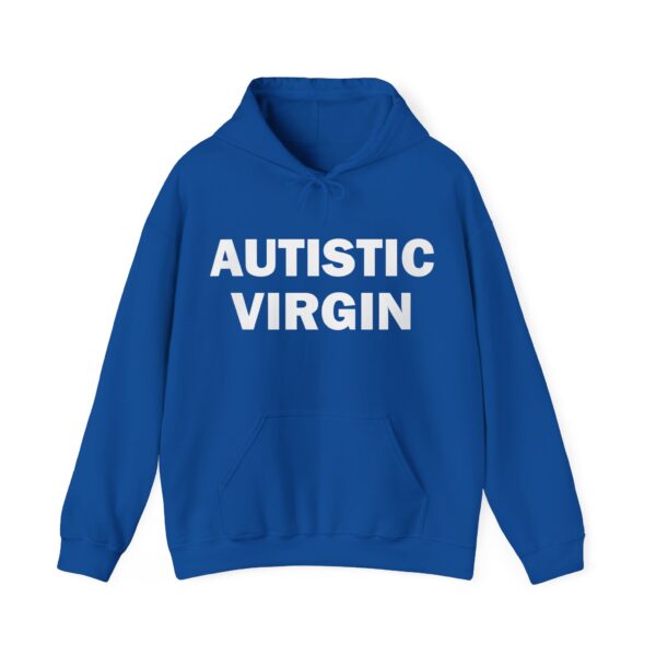 Autistic virgin Hoodie #DG43 - Image 3