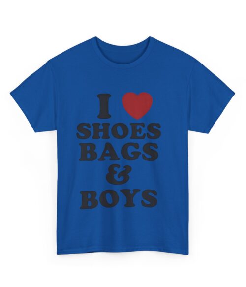 I love shoes bags & boys T-Shirt #DGi43