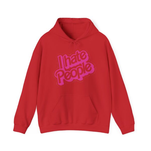 I hate people Hoodie #DGi13 - Image 3