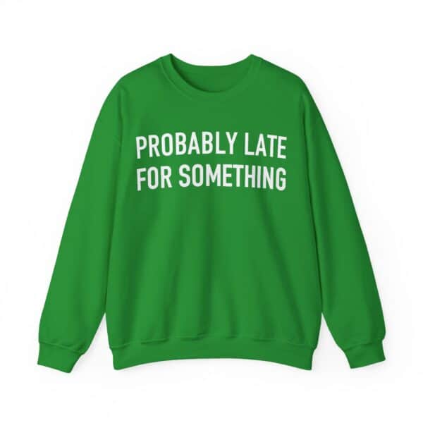 Comfortable green sweatshirt with a fun, casual statement print for a cool, laid-back look. Perfect for relaxed days and making a stylish, affordable fashion statement. The ideal mix of cheap and trendy clothing options.