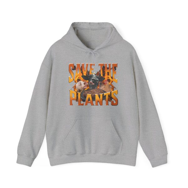 Save the plants Hoodie #U78 - Image 3