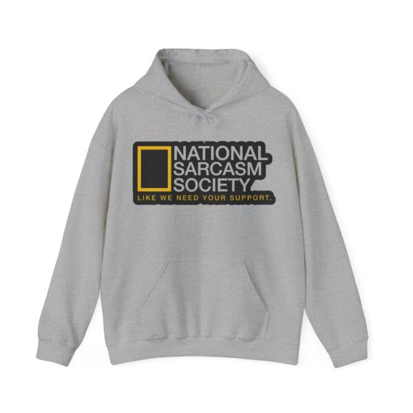 National Sarcasm Society Hoodie #DGi45 - Image 3