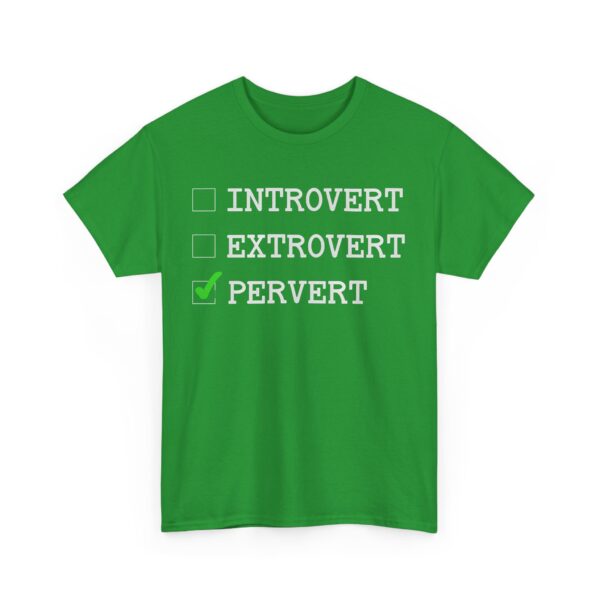 Introvert Extrovert Pervert T-Shirt #U59 - Image 3