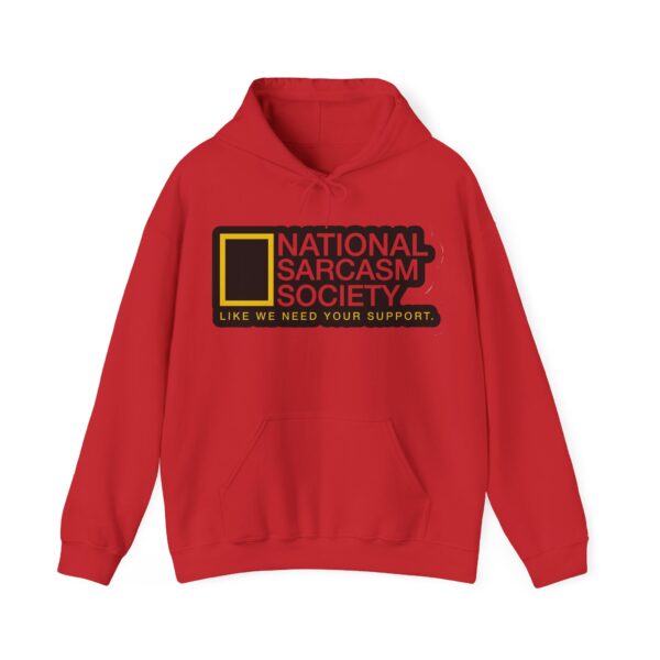 National Sarcasm Society Hoodie #DGi45 - Image 2