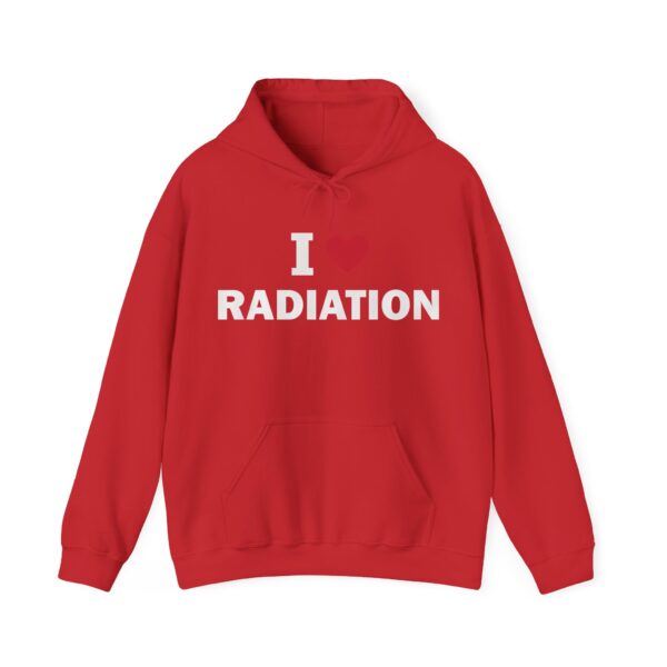 I love radiation Hoodie #DGi43 - Image 3