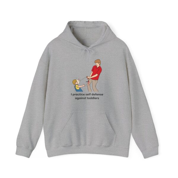 I practice self defense against toddlers Hoodie #DG45 - Image 4