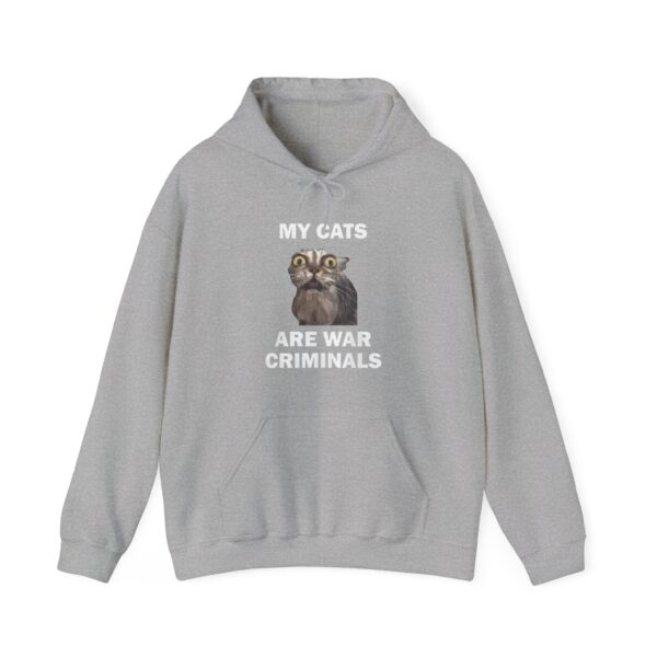 My cats are war criminals Hoodie #DGi41 - Image 4
