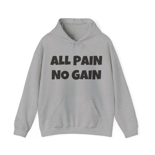 All pain no gain Hoodie #DG28 - Image 4