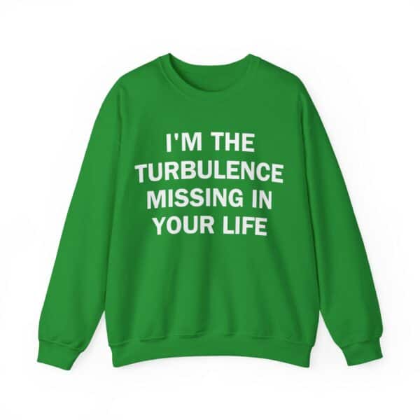 Bold green sweatshirt with white text, casual streetwear style, statement clothing, cool and affordable fashion for relaxed, trendy outfits for men and women, comfortable oversized fit.
