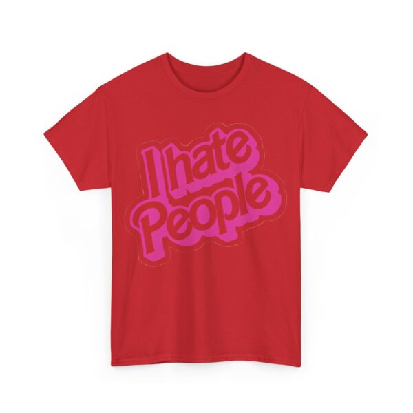I hate people T-Shirt #DGi8 - Image 4