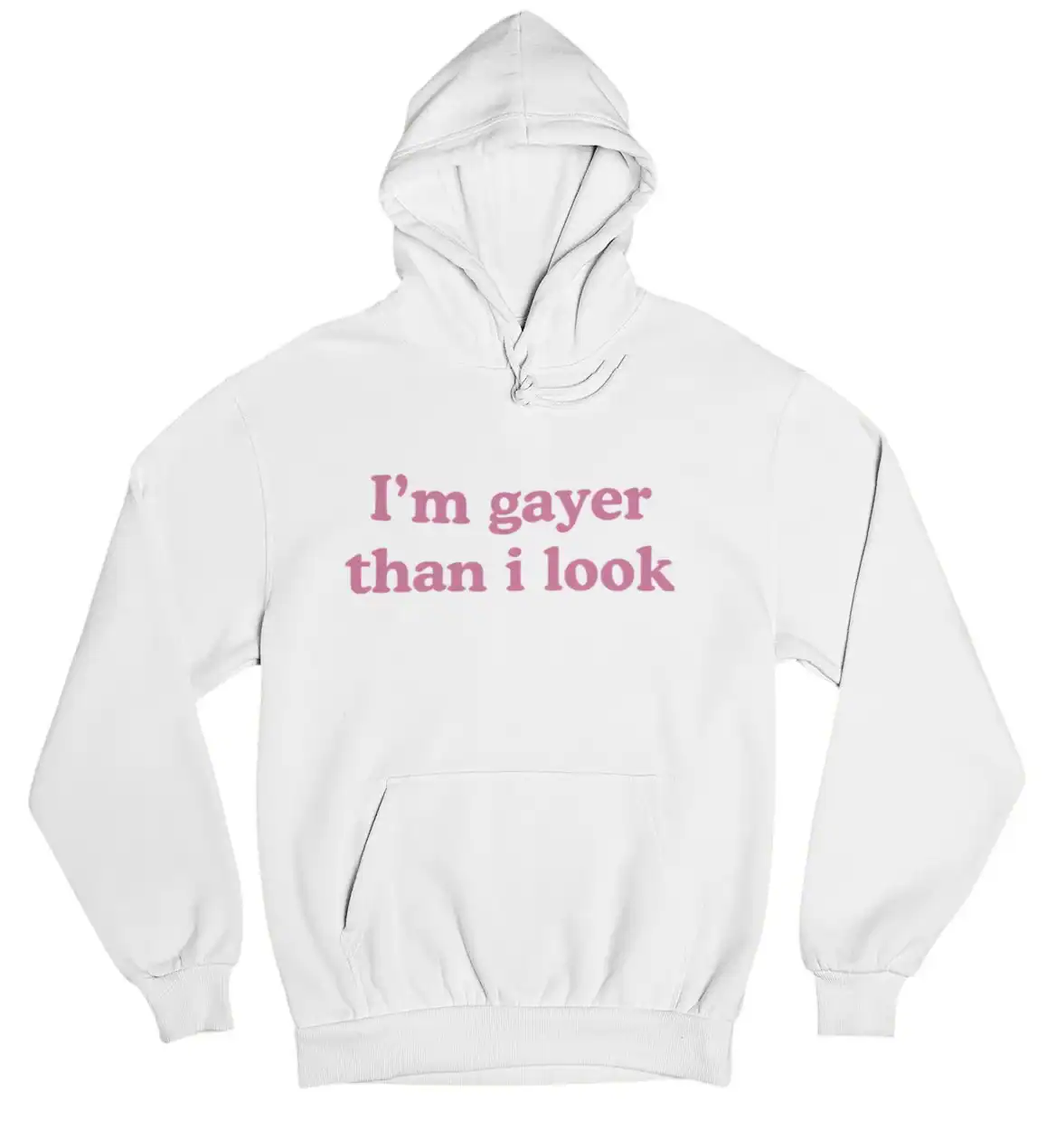 Affordable trendy statement hoodie with bold text for expressing unique style. Perfect for casual wear, showcasing personality with humor and attitude.