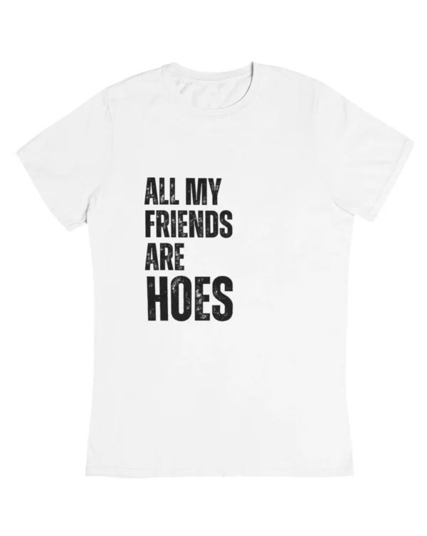All my friends are hoes T-Shirt #DGi30