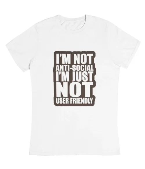 I’m not anti-social T-Shirt #DGi50