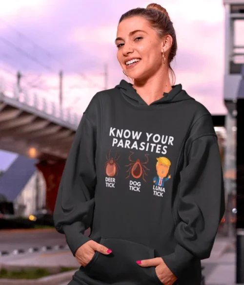 Know your parasites Hoodie #PGi8