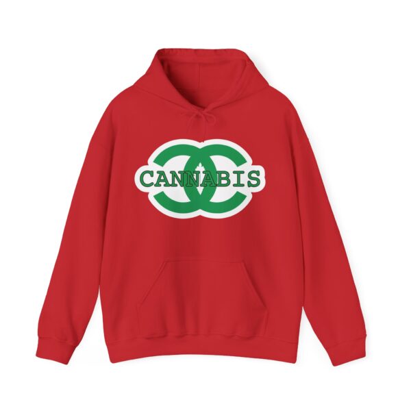 Cannabis Hoodie #BG48 - Image 5