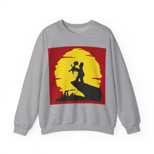 Homer king Sweatshirt #BG24 - Image 4