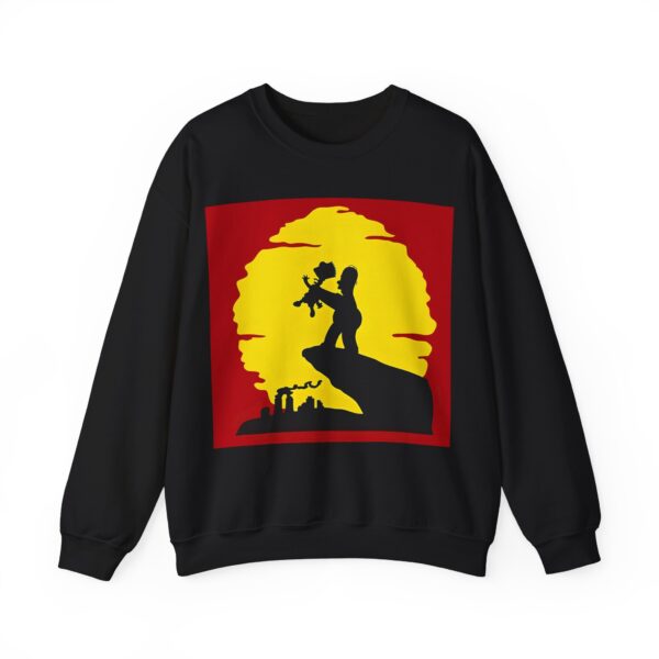 Homer king Sweatshirt #BG24 - Image 2
