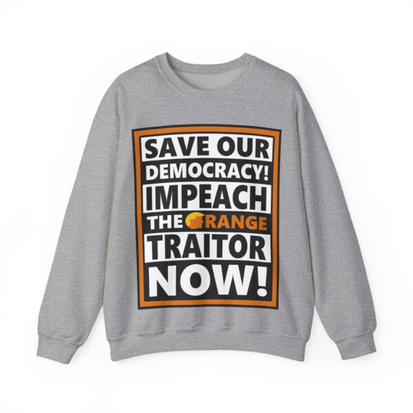 Impeach the orange traitor Sweatshirt #ALL6 - Image 3