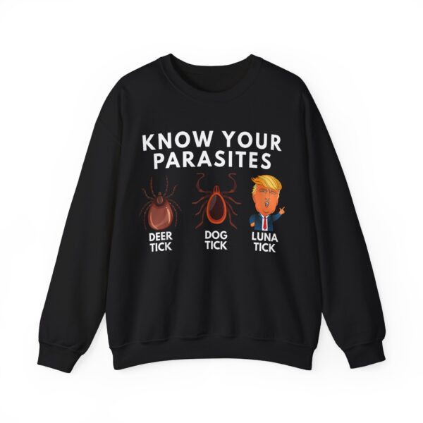 Know your parasites Sweatshirt #PGi8 - Image 2