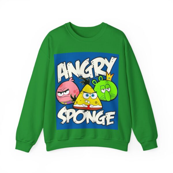 Angry sponge Sweatshirt #BGi44 - Image 4