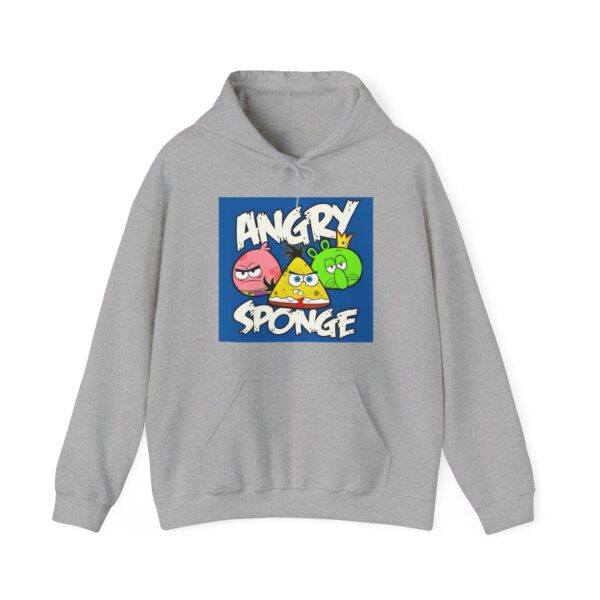 Angry sponge Hoodie #BGi45 - Image 3