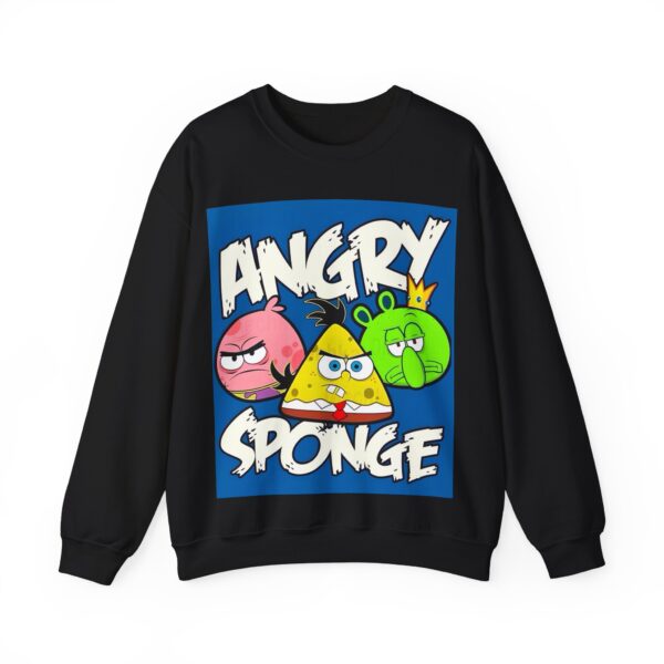 Angry sponge Sweatshirt #BGi44 - Image 2
