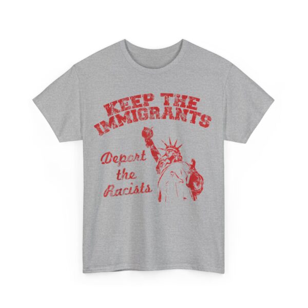 Keep the immigrants T-Shirt #PGi7 - Image 2