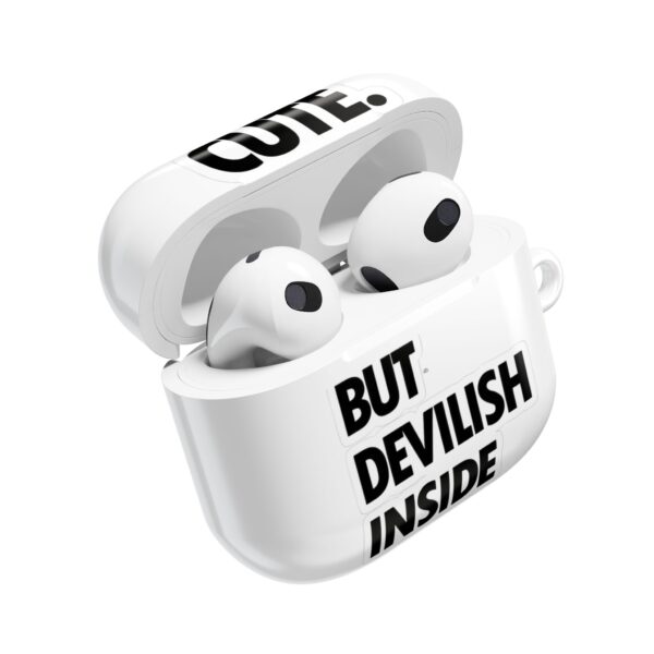 Cute but devilish inside AirPods Case #DGi9 - Image 3