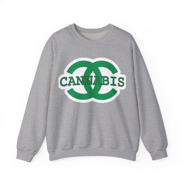Cannabis Sweatshirt #BG48 - Image 3
