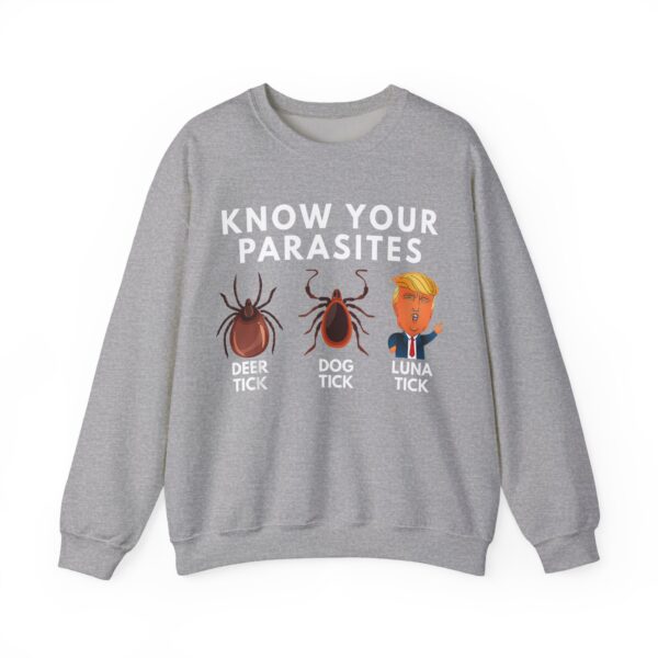 Know your parasites Sweatshirt #PGi8 - Image 5