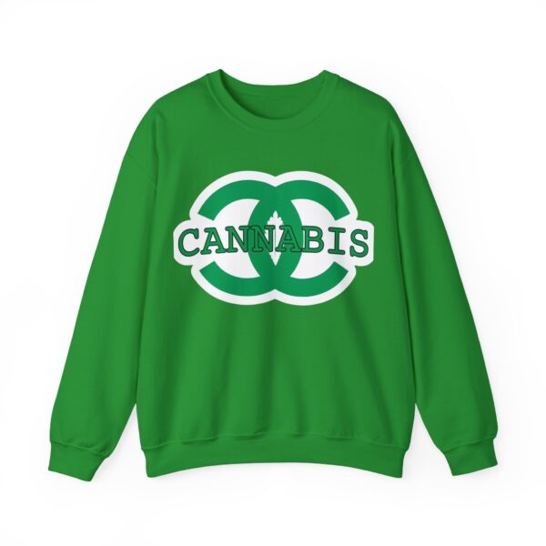 Cannabis Sweatshirt #BG48 - Image 4