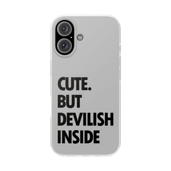 Cute but devilish inside iPhone/Samsung Case #DGi19