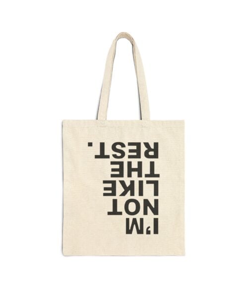 Comfy cool statement tote bag with humorous graphic design perfect for casual wear and expressing personality.