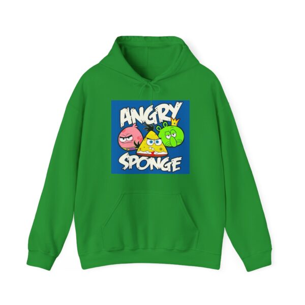 Angry sponge Hoodie #BGi45 - Image 4