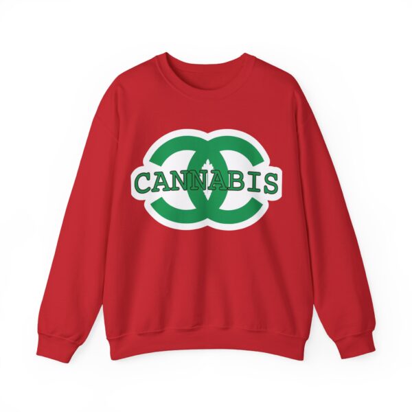 Cannabis Sweatshirt #BG48 - Image 6