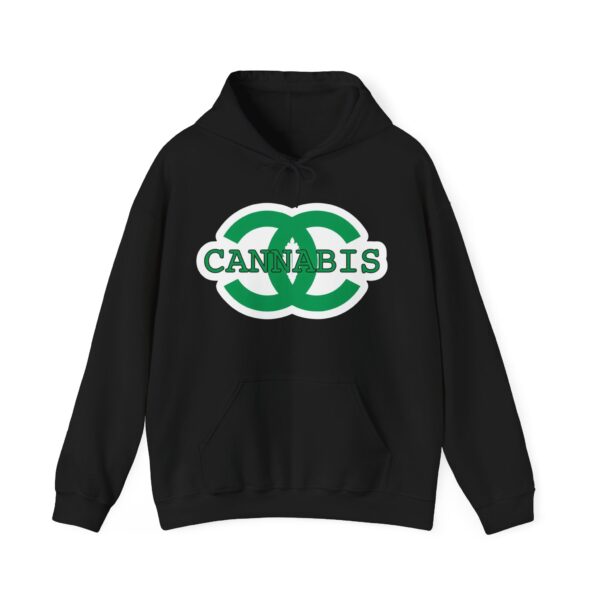 Cannabis Hoodie #BG48 - Image 6