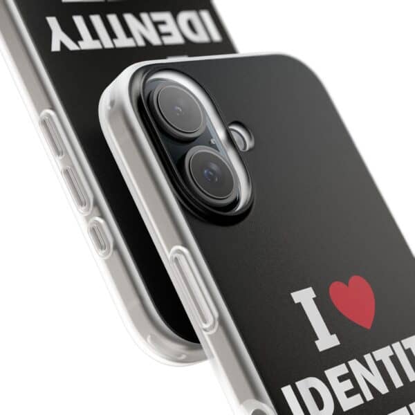I love dentistry phone case with bold message and heart graphic for a fun, affordable style statement. perfect for showing off your personality while keeping your phone protected.