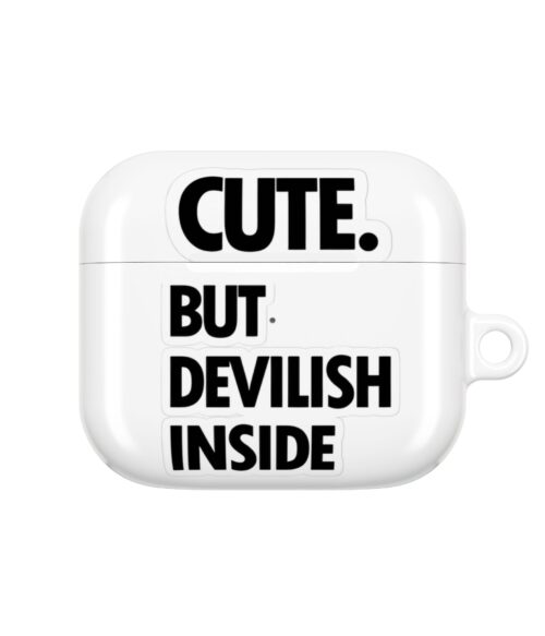 Cute but devilish inside AirPods Case #DGi9