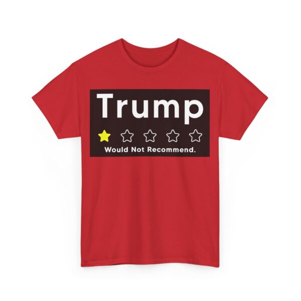 Trump 1/5 Star T-Shirt #ALL8 - Image 5