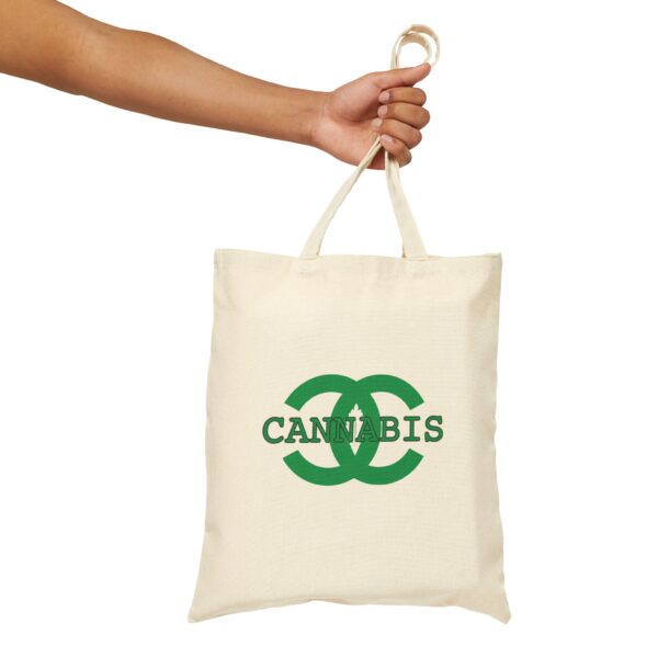 Cannabis Tote Bag #BGi10 - Image 3