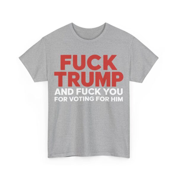 Fuck Trump T-Shirt #PG1 - Image 2