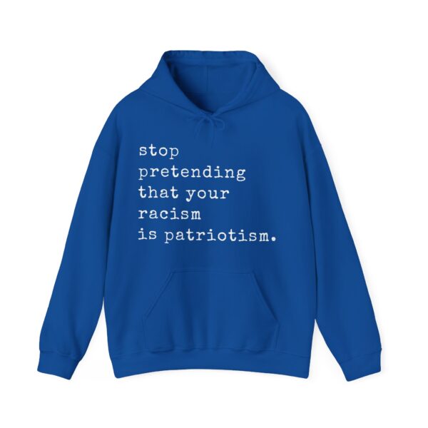 Stop pretending Hoodie #PG12 - Image 4