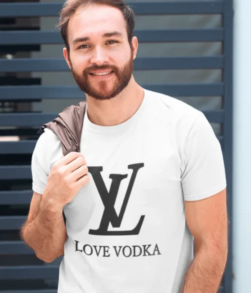 Love vodka T-Shirt #BG37
