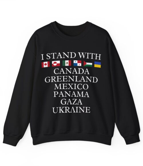 I stand with Sweatshirt #PG5