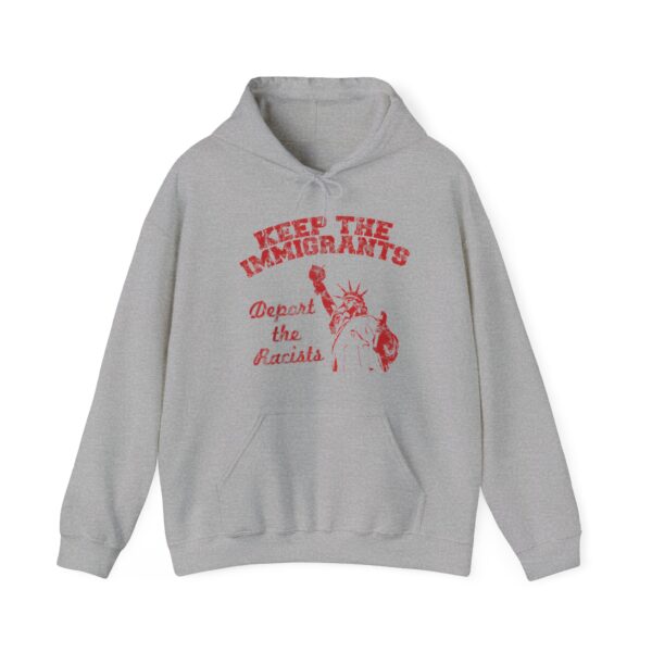 Keep the immigrants Hoodie #PGi7 - Image 2