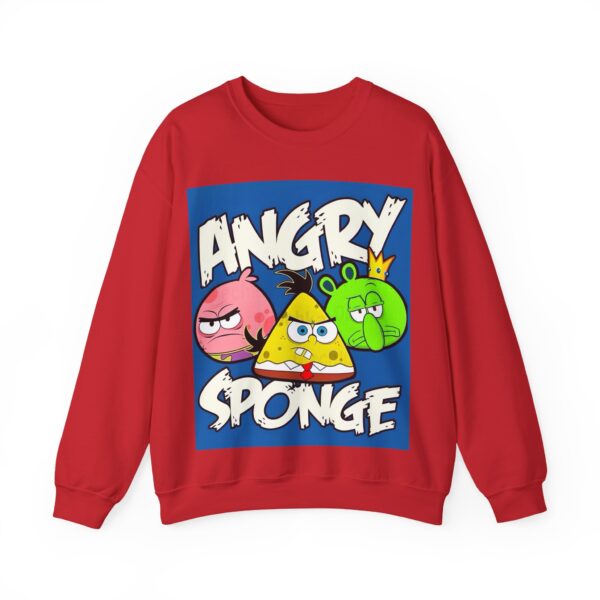 Angry sponge Sweatshirt #BGi44 - Image 5