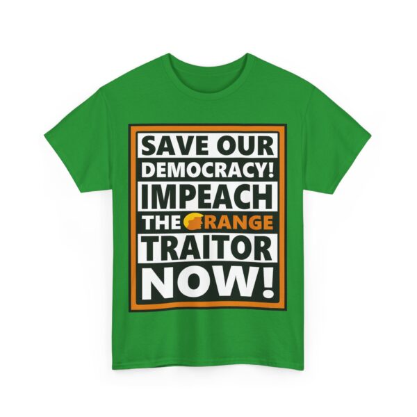 Impeach the orange traitor T-Shirt #ALL12 - Image 2